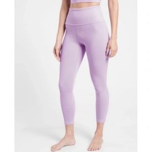 NWOT Athleta Ultra High Rise Elation 7/8 Tight Lavender Lilac Purple Leggings 1x